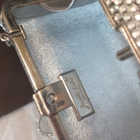 Euc Judith Leiber small sparkle evening clutch bag Vintage - Picture 4 of 15